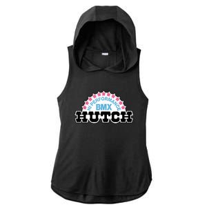 HiPerformance BMX Hutch Ladies PosiCharge Tri-Blend Wicking Draft Hoodie Tank