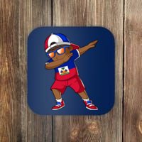 Haitian Boy Haiti Patriotism Roots Heritage Coaster