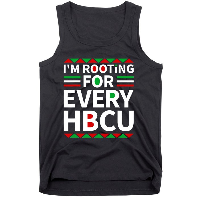 HBCU Black History Pride Historical Black College Graduate Tank Top