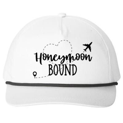 Honeymoon Bound Snapback Five-Panel Rope Hat