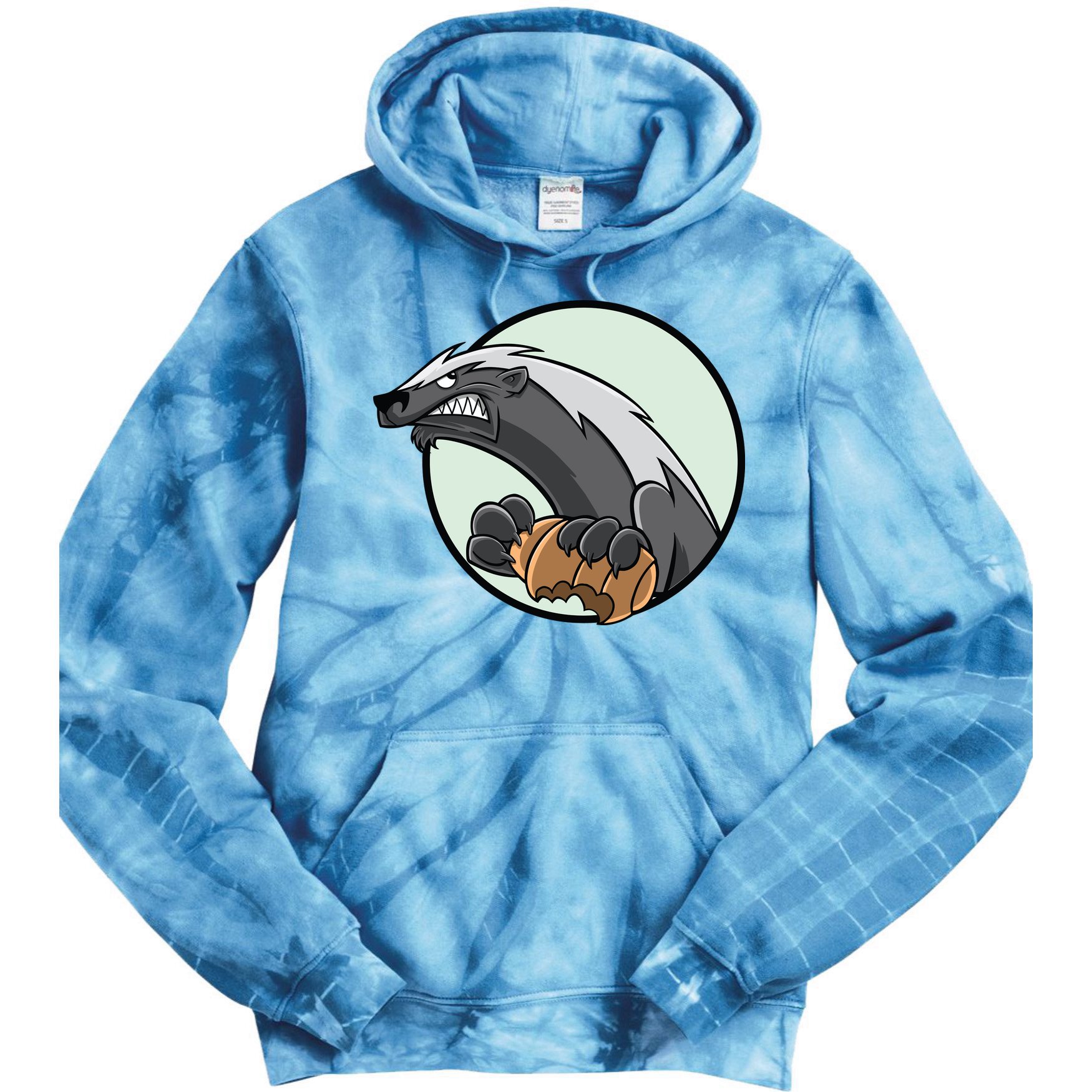 Honey Badger Tie Dye Hoodie
