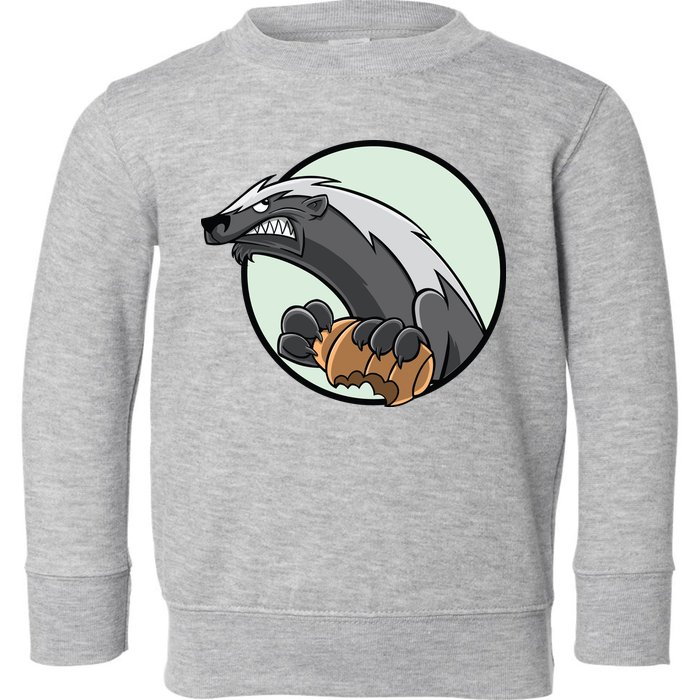 Honey Badger Toddler Sweatshirt