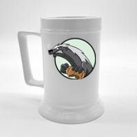 Honey Badger Beer Stein