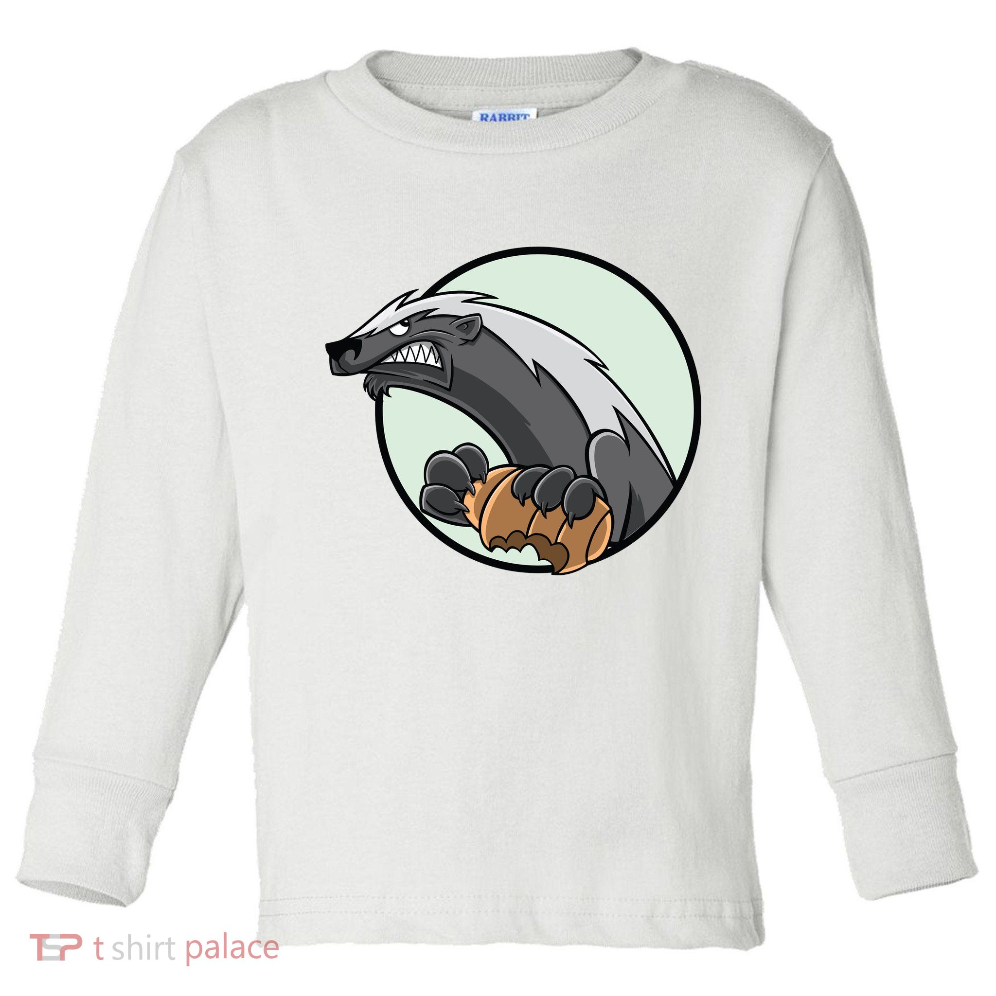 Honey Badger Toddler Long Sleeve Shirt
