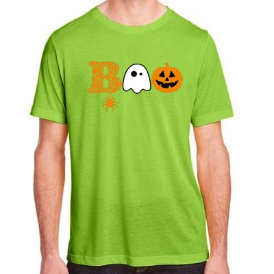 Halloween Boo Halloween Ghost Pumpkin Adult ChromaSoft Performance T-Shirt