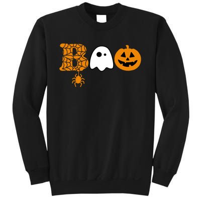 Halloween Boo Halloween Ghost Pumpkin Sweatshirt