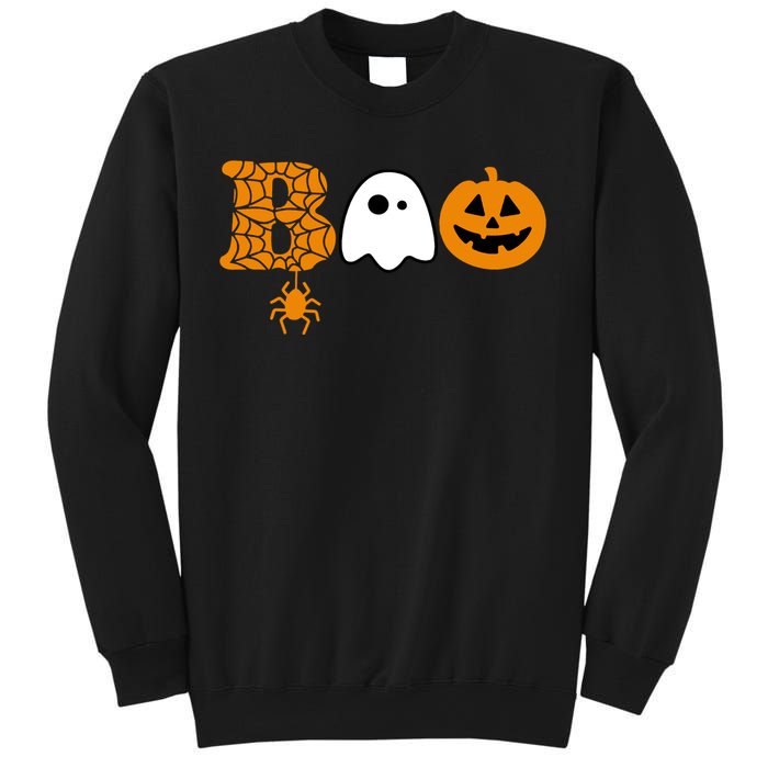 Halloween Boo Halloween Ghost Pumpkin Sweatshirt