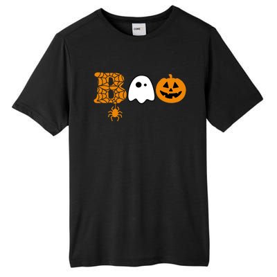 Halloween Boo Halloween Ghost Pumpkin Tall Fusion ChromaSoft Performance T-Shirt