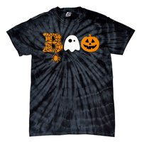 Halloween Boo Halloween Ghost Pumpkin Tie-Dye T-Shirt