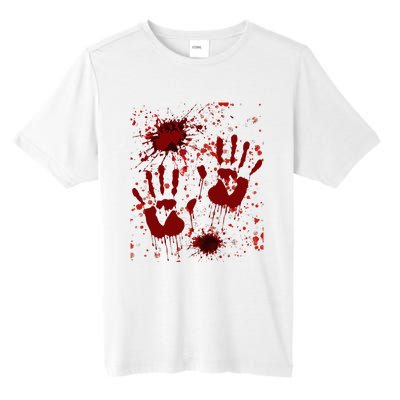 Help Bloody Halloween Costume Blood Matching Tall Fusion ChromaSoft Performance T-Shirt