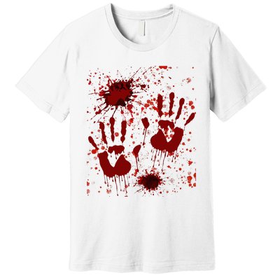 Help Bloody Halloween Costume Blood Matching Premium T-Shirt