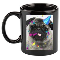 Happy Birthday 11oz C Handle Ceramic Mug