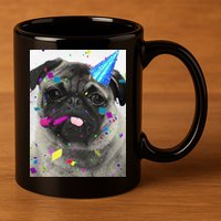 Happy Birthday 11oz C Handle Ceramic Mug