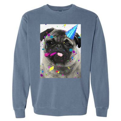 Happy Birthday Garment-Dyed Sweatshirt