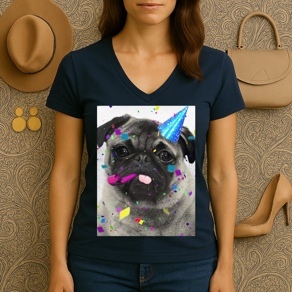 Happy Birthday Women's V-Neck T-Shirt