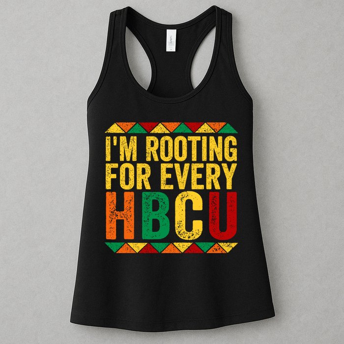 HBCU Black History Month I_m Rooting For Every HBCU Womens Tank Top