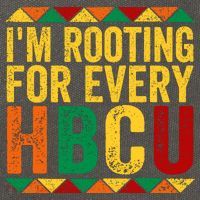 HBCU Black History Month I_m Rooting For Every HBCU Cotton Canvas Backpack