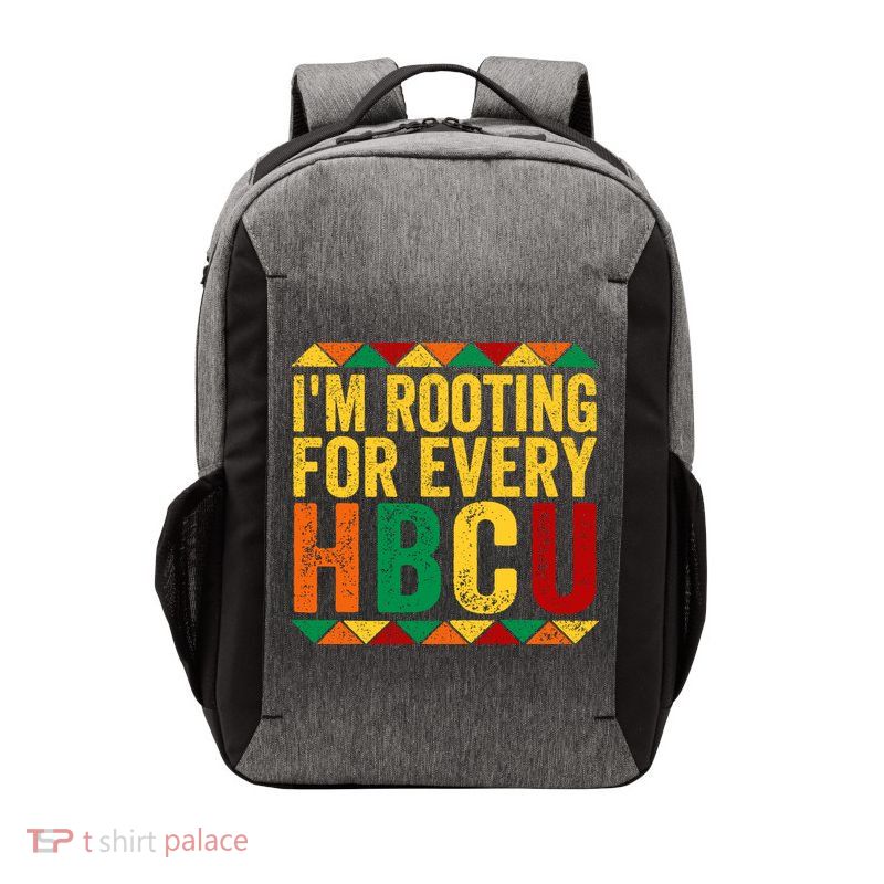 HBCU Black History Month I_m Rooting For Every HBCU Vector Backpack