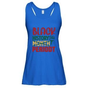 Happy Black History Month Period Gift Ladies Essential Flowy Tank