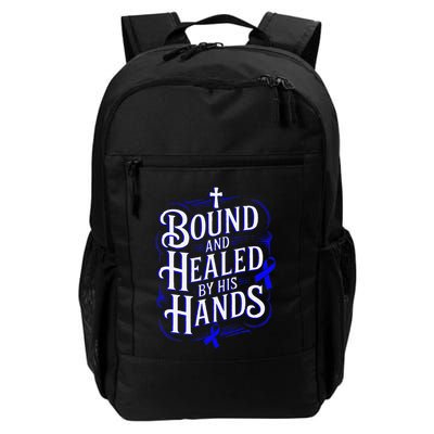 Healed By His Hands Juvenile Arthritis Awareness Backpack