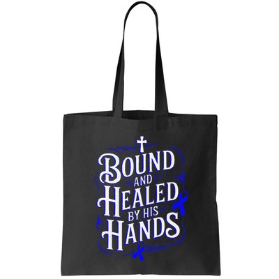 Healed By His Hands Juvenile Arthritis Awareness Bag