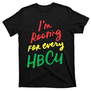 HBCU Black History Month Im Rooting For Every HBCU T-Shirt