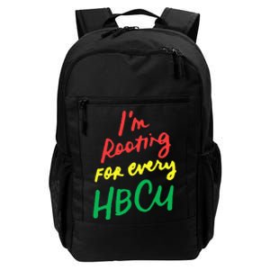 HBCU Black History Month Im Rooting For Every HBCU Daily Commute Backpack