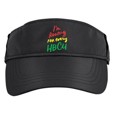 HBCU Black History Month Im Rooting For Every HBCU Adult Drive Performance Visor