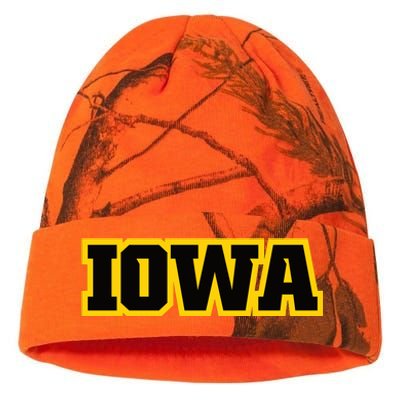 Iowa Kati Licensed 12" Camo Beanie