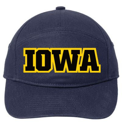 Iowa 7-Panel Snapback Hat