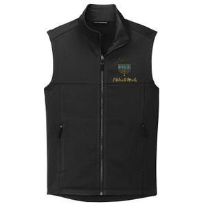 Hanukkah Believe In Miracles Menorah Lit Jewish Faith Latke Collective Smooth Fleece Vest