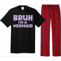 Halloween Bruh IM A Mermaid Pajama Set