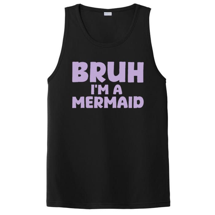 Halloween Bruh IM A Mermaid PosiCharge Competitor Tank