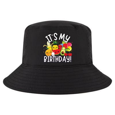 Hey Bear Its My Birthday Birthday Boy Girl Cool Comfort Performance Bucket Hat