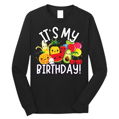 Hey Bear Its My Birthday Birthday Boy Girl Long Sleeve Shirt