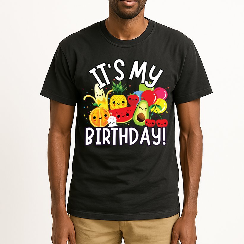 Hey Bear Its My Birthday Birthday Boy Girl Tall T-Shirt