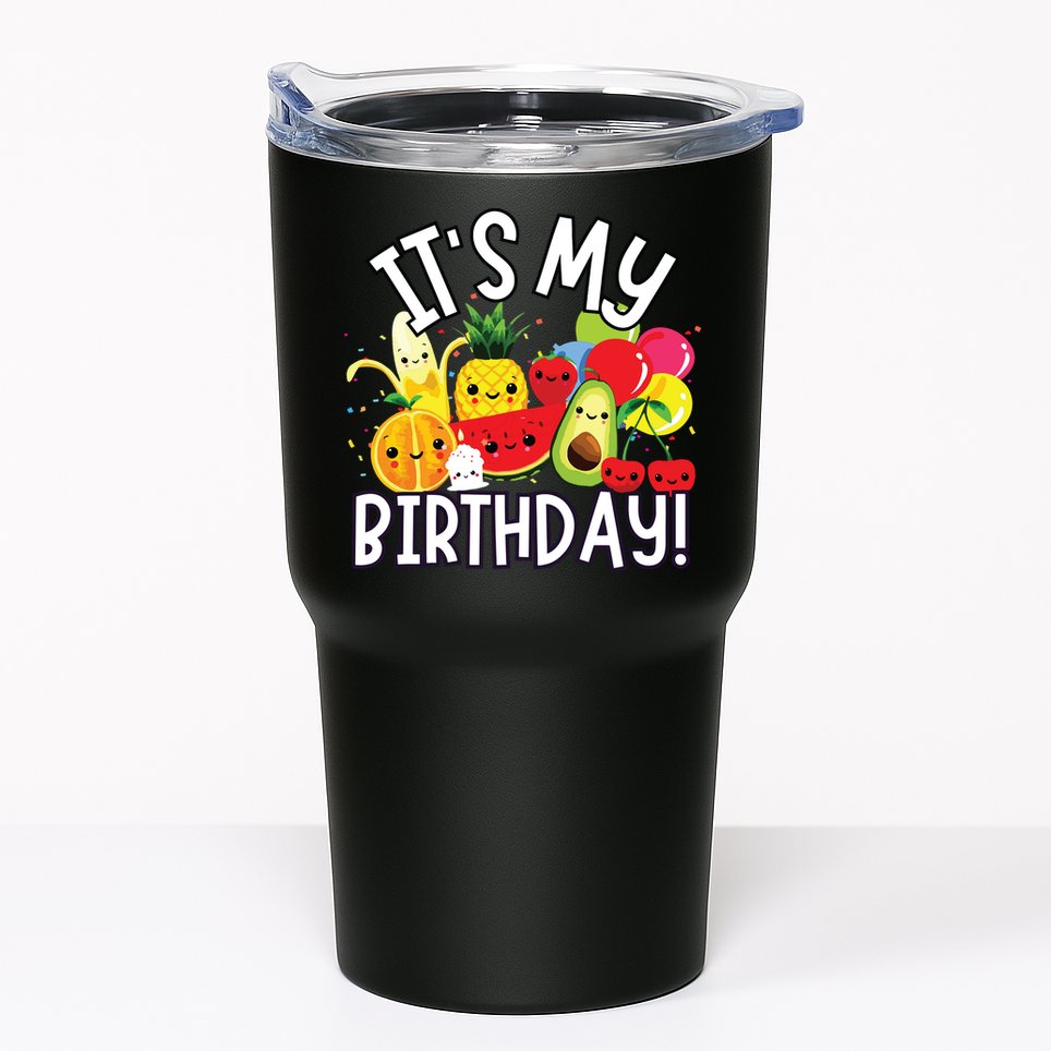 Hey Bear Its My Birthday Birthday Boy Girl Tumbler