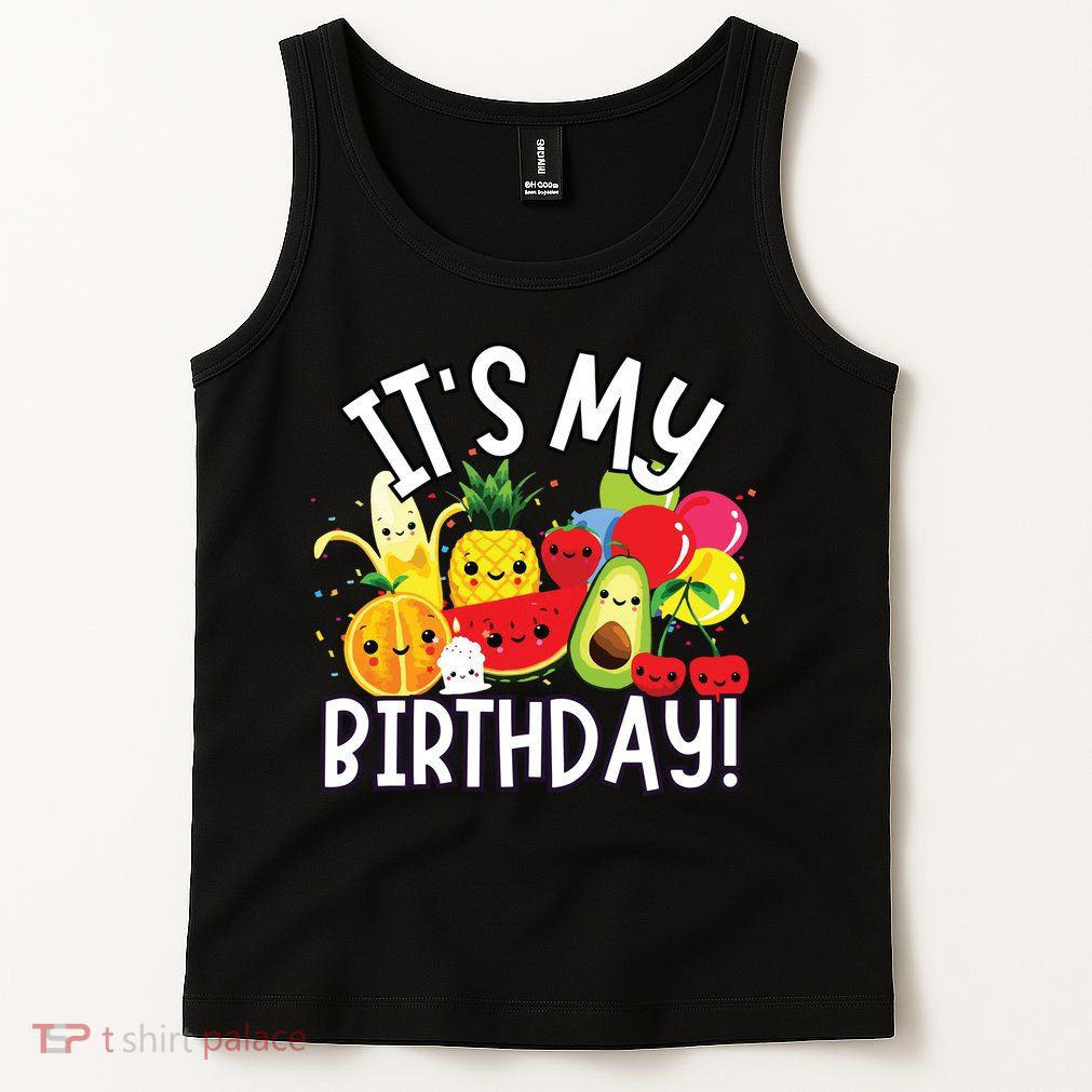 Hey Bear Its My Birthday Birthday Boy Girl Tank Top