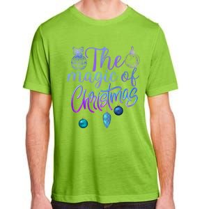 Holiday Believe In The Magic Of Christmas Cool Gift Adult ChromaSoft Performance T-Shirt