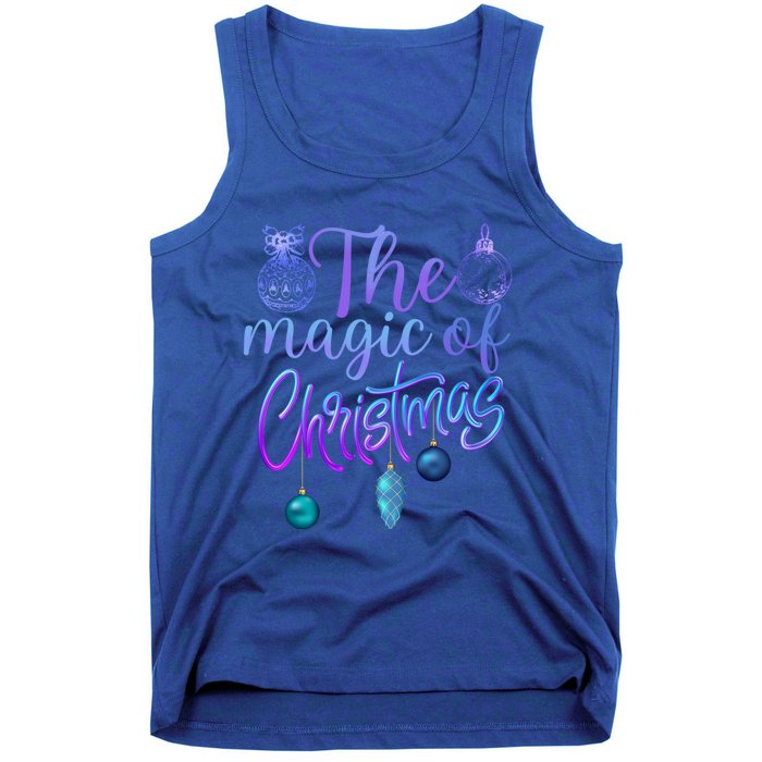 Holiday Believe In The Magic Of Christmas Cool Gift Tank Top