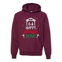 Happy Birthday Jesus Premium Hoodie