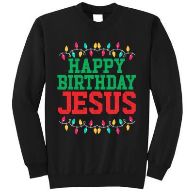 Happy Birthday Jesus Christian Christmas Sweatshirt