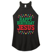 Happy Birthday Jesus Christian Christmas Women's Perfect Tri Rocker Tank