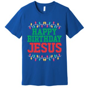 Happy Birthday Jesus Christian Christmas Gift Premium T-Shirt