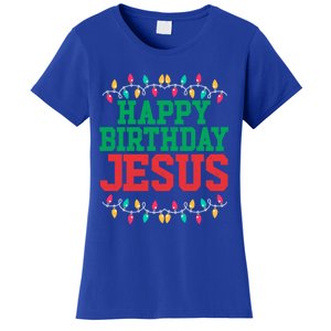 Happy Birthday Jesus Christian Christmas Gift Women's T-Shirt