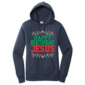 Happy Birthday Jesus Christian Christmas Gift Women's Pullover Hoodie