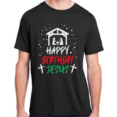 Happy Birthday Jesus Adult ChromaSoft Performance T-Shirt