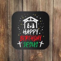 Happy Birthday Jesus Coaster