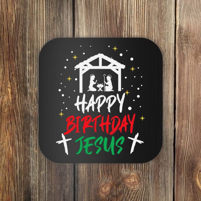 Happy Birthday Jesus Coaster