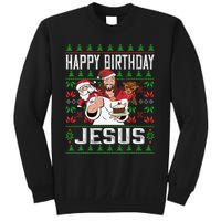 Happy Birthday Jesus Christmas Pajama Holiday Xmas Sweatshirt